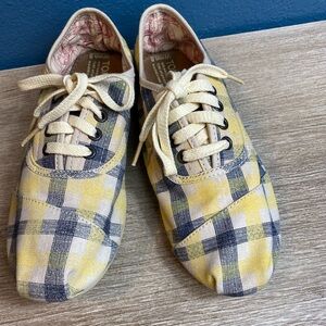 Toms Womens Tennis  Shoes Lace Sz 8